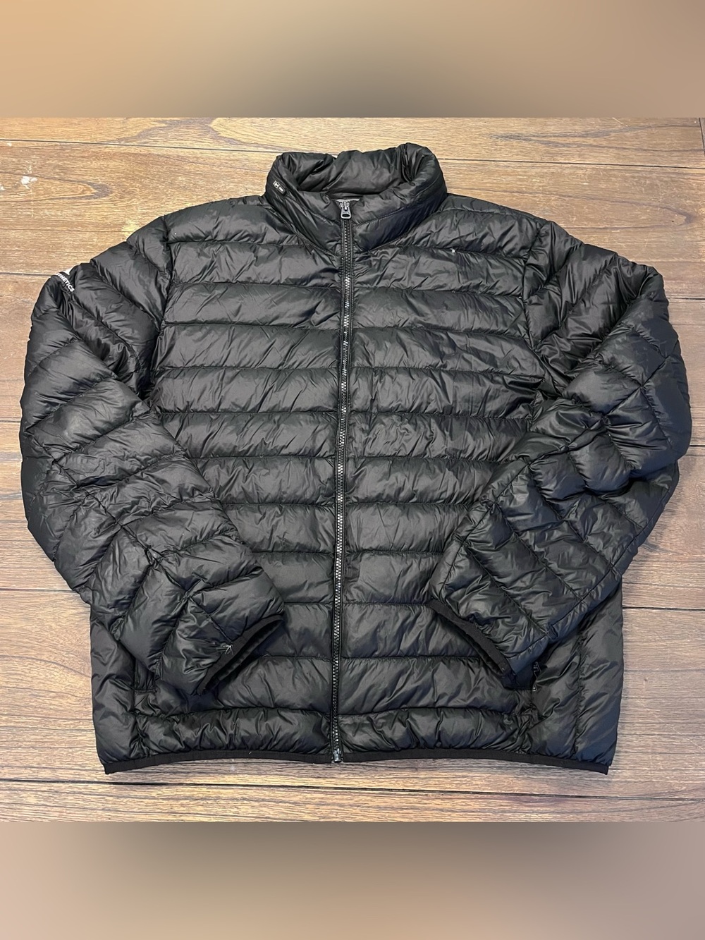 Tumi Pax Black Down Packable Jacket Womens XL